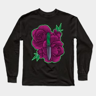 Knife and Roses Long Sleeve T-Shirt